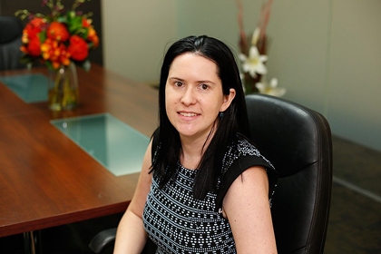 Chartered Accountant and Charles Sturt alumni, Lisa Durigo